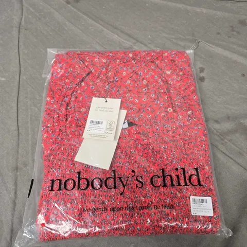 BAGGED NOBODYS CHILD TASMIN MIDI DRESS - SIZE 10