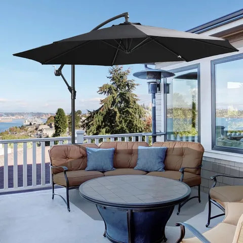 BOXED HARVEYVILLE 295CM CANTILEVER PARASOL