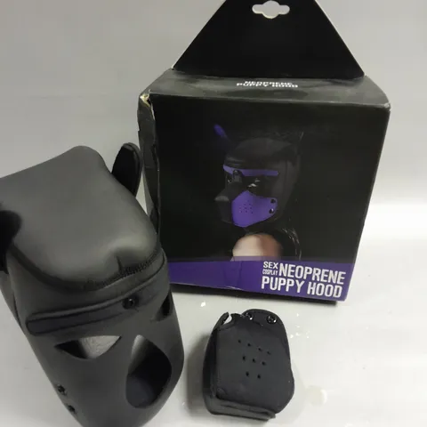 BOXED SEX COSPLAY NEOPRENE PUPPY HOOD