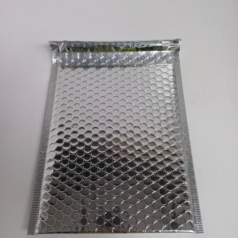 BOX OF 100 M7 PACKAGING SILVER METALLIC BUBBLE MAILERS – 200 X 270 MM