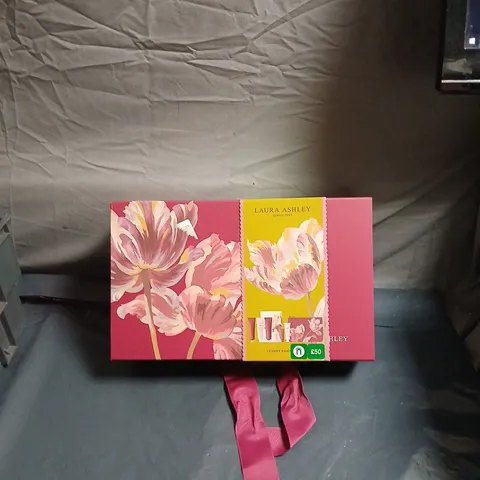 LAURA ASHLEY FRAGRANCE GIFT SET – PINK FLORAL BOX