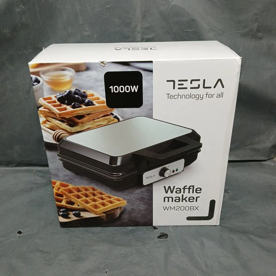 BOXED TEOLA WM200BX WAFFLE MAKER 