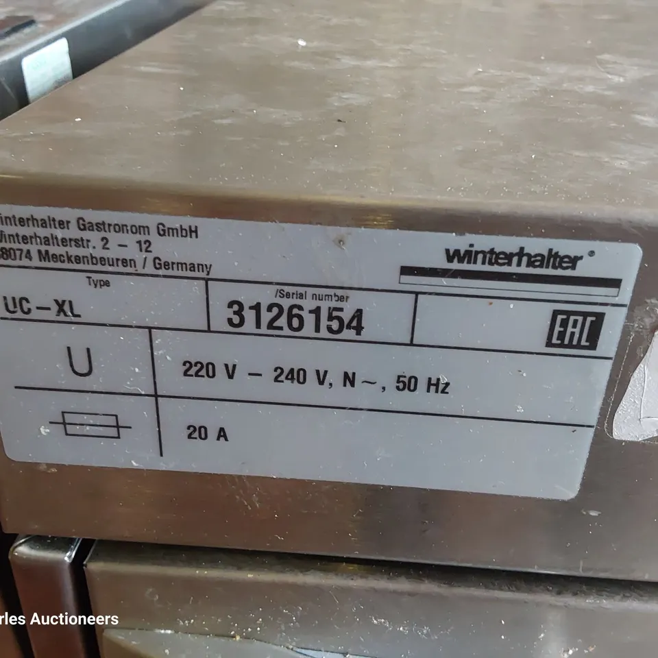 WINTERHALTER DISHWASHER UC-XL
