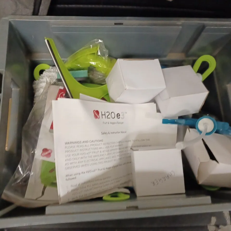 APPROXIMATELY 15 H2OE3 PRODUCTS TO INCLUDE eACTIVATOR, MINI SPRAYER BOTTLE, S-WATER, ETC