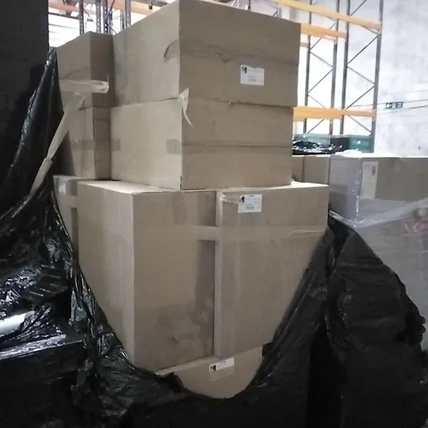 PALLET TO CONTAIN A LARGE QUANTITY OF BOXED CALYPSO 500 BASIN UNITS