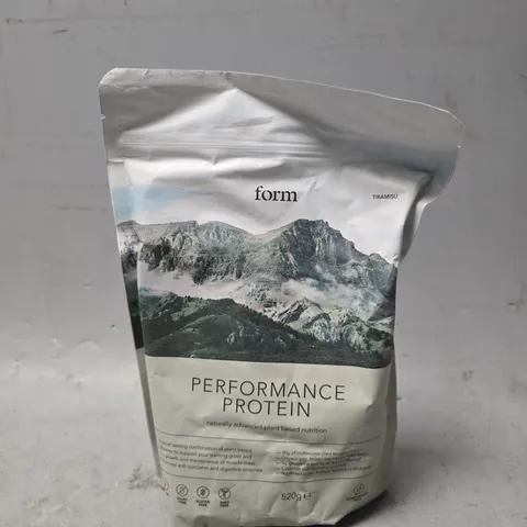 SEALED FORM PERFORMANCE PROTEIN TIRAMISU 520G