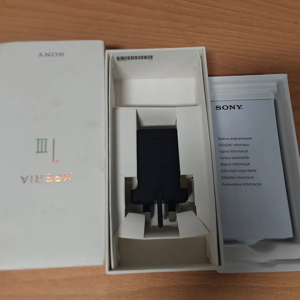 BOXED SONY XPERIA 256GB IN BLACK - XQ-BC52