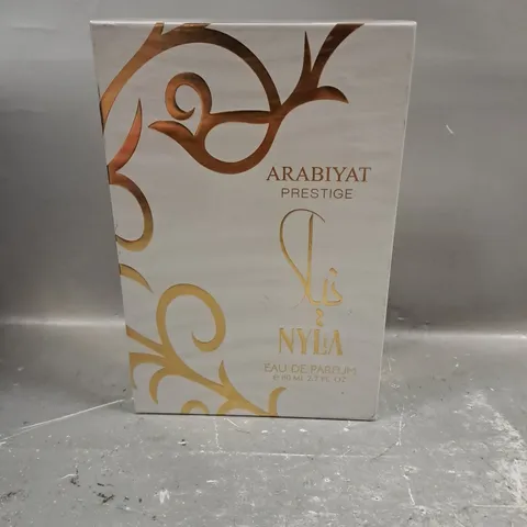 BOXED AND SEALED NYLA ARABYAT PRESTIGE EAU DE PARFUM 80ML