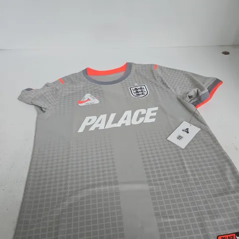 PALACE Γ NIKE MENS FOOTBALL SHIRT β ENGLAND CREST, GREY, UK LARGE (L)
