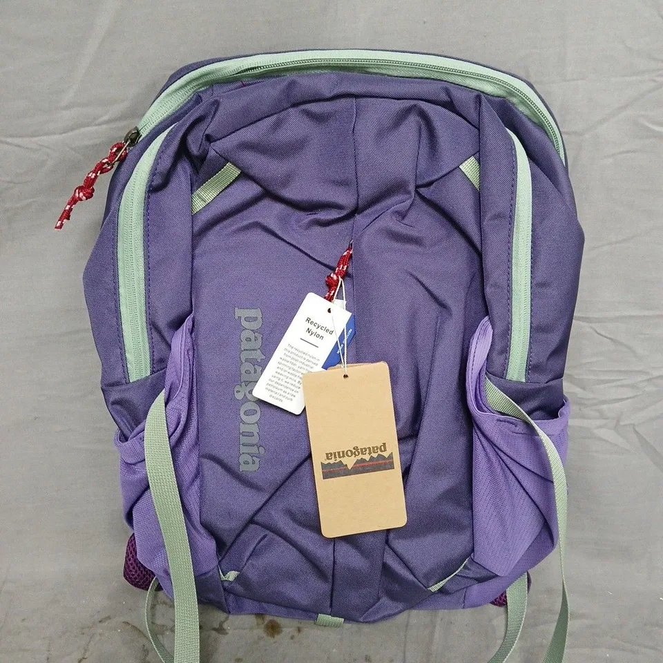PATAGONIA RECYCLED NYLON BACKPACK IN PURPLE