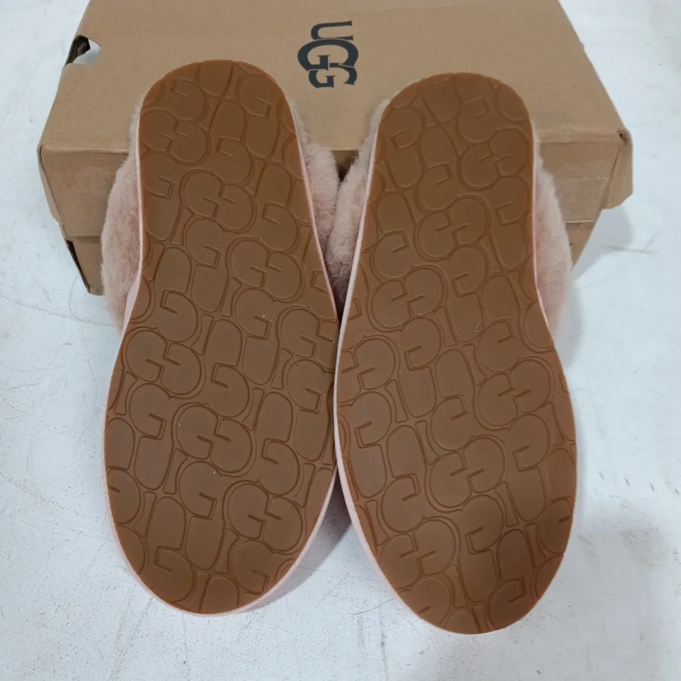 UGG SCUFFETTE II SLIPPERS – PINK (UK 6) WOMENS