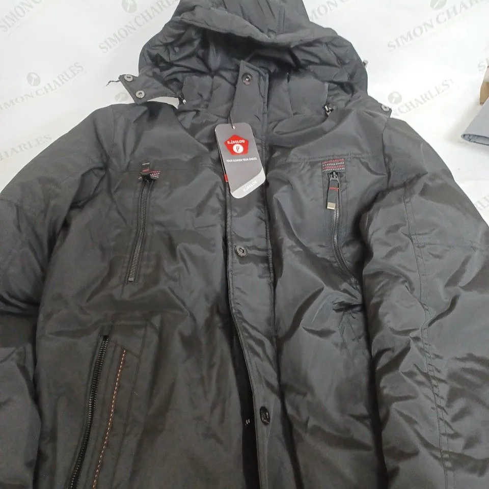 B.L.WEILORNG FURTURE BASE WATER RESISTANT JACKET IN BLACK - XL