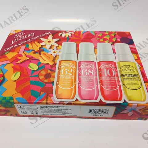 BOXED SOL DE JANEIRO CHEIROSA TRAVEL PERFUME SET