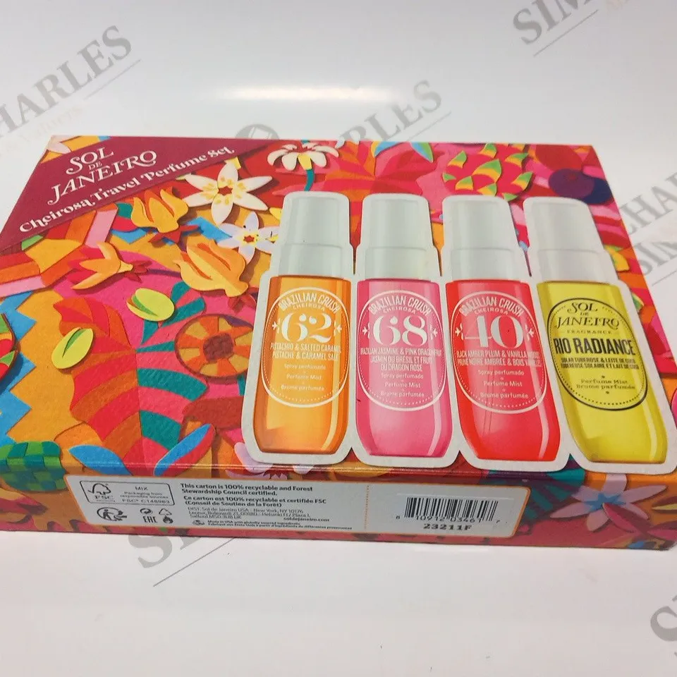 BOXED SOL DE JANEIRO CHEIROSA TRAVEL PERFUME SET