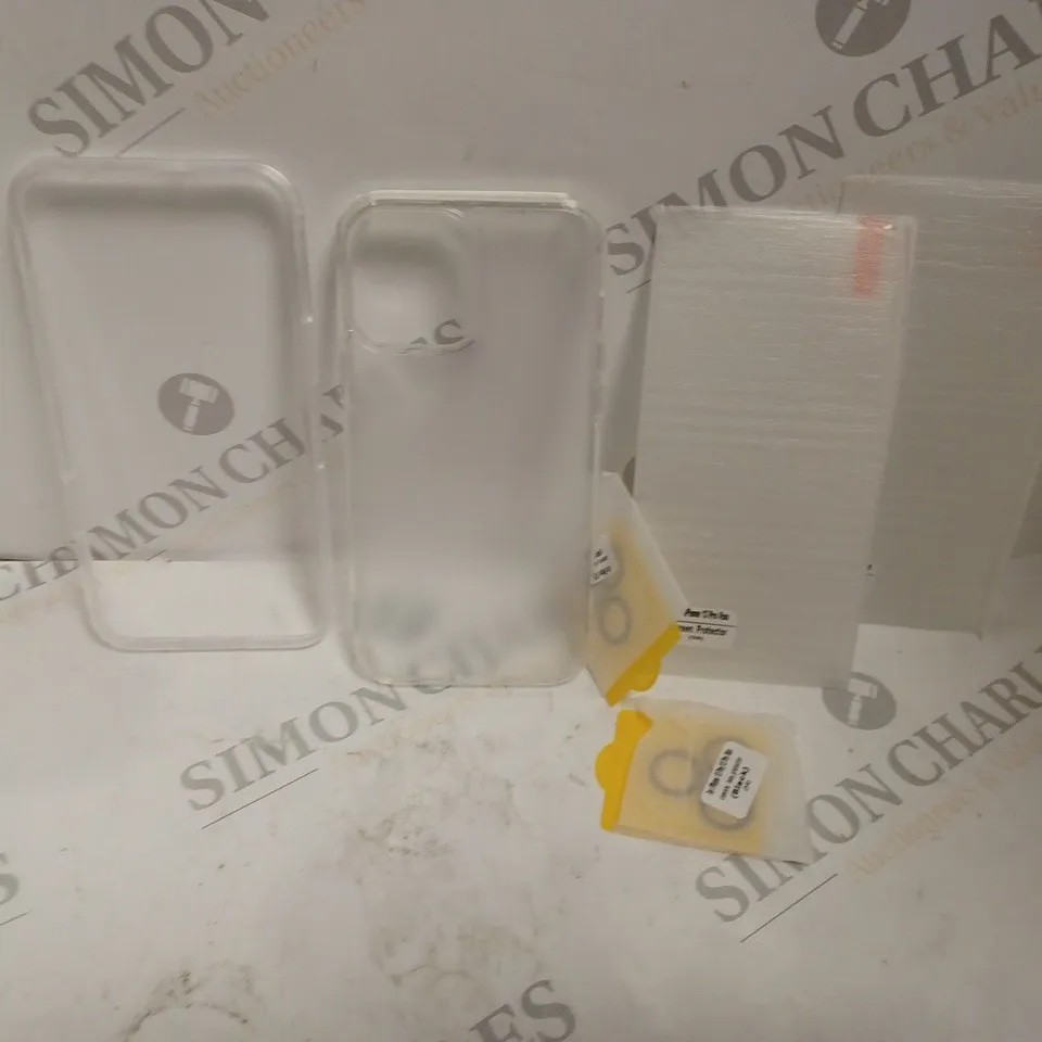 IPHONE 13 PRO MAX SCREEN PROTECTOR AND CLEAR CASE SET