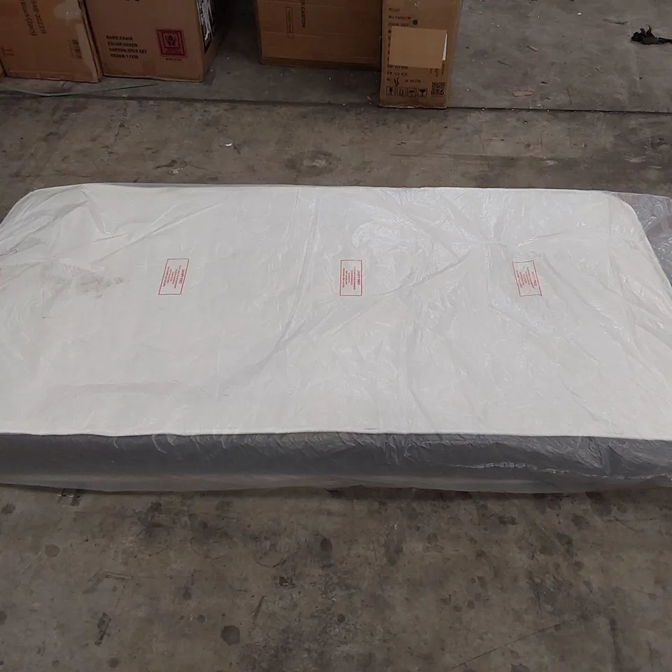 QUALITY BAGGED 3FT MEMORY FOAM SPRUNG OPEN COIL MATTRESS 