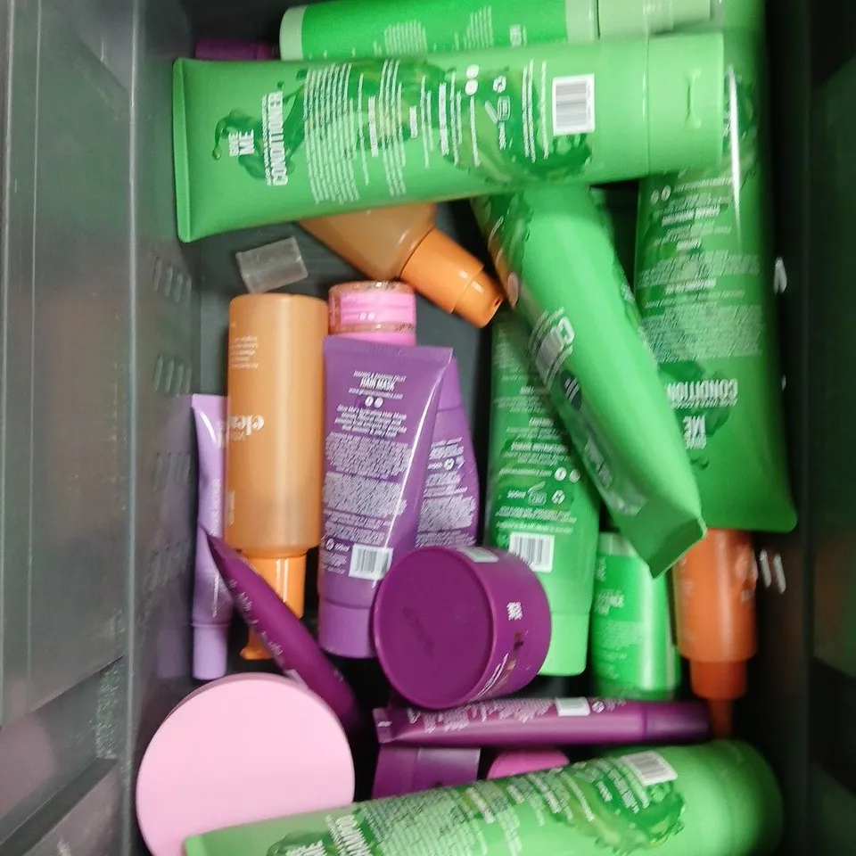 APPROXIMATELY 20 GIVE ME HAIR AND BODY PRODUCTS TO INCLUDE SHAMPOO, TONER AND LIP SCRUB