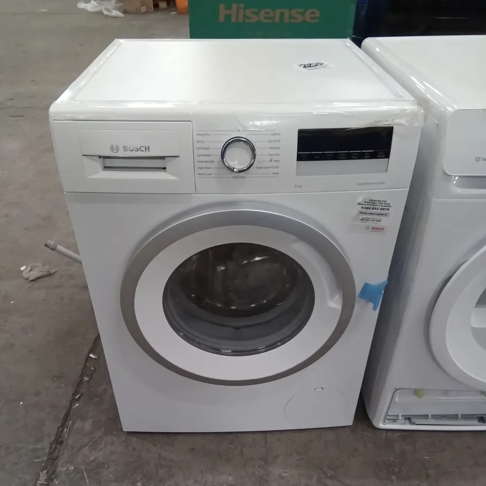 BOSCH 8KG WASHING MACHINE 1400 SPIN WHITE