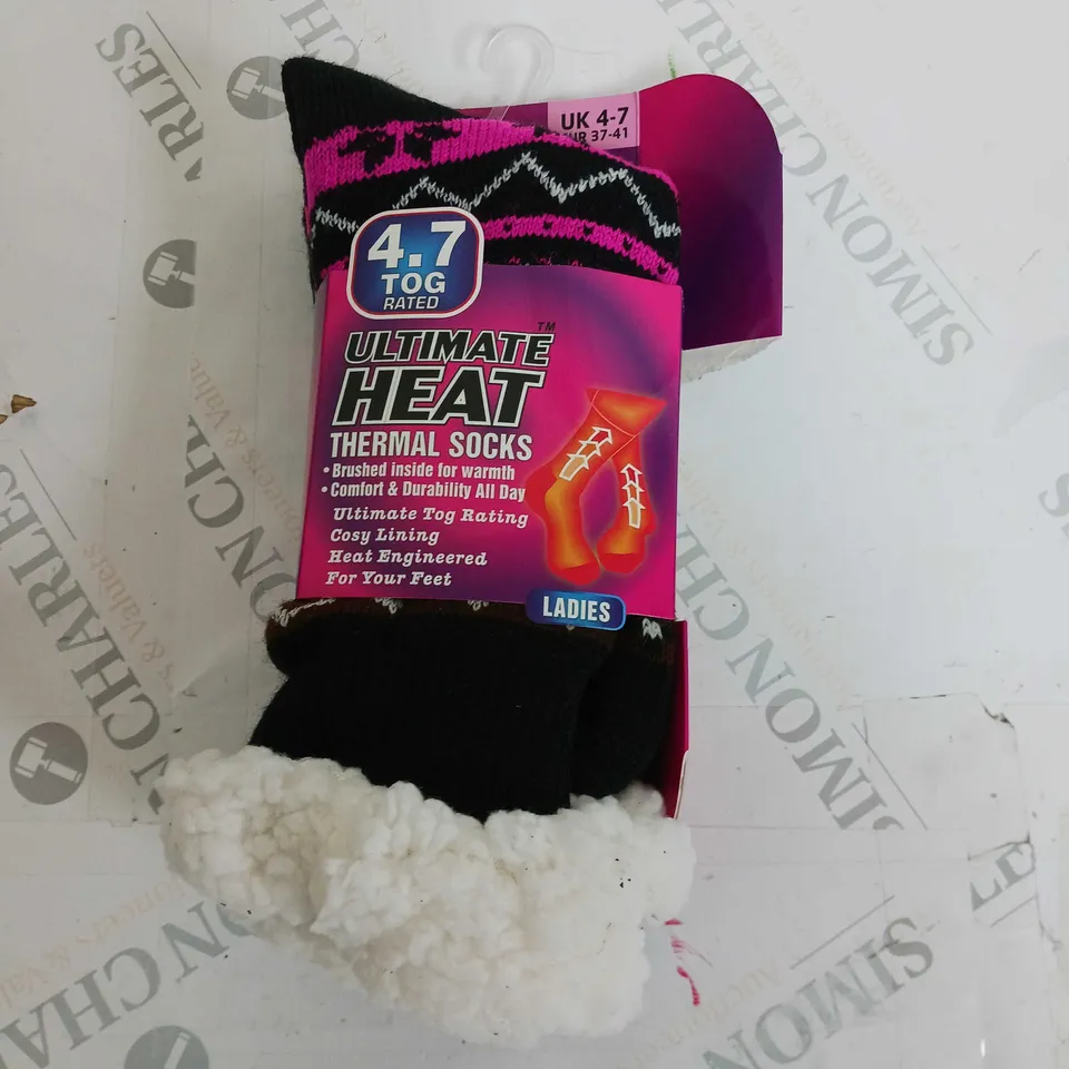 ULTIMATE HEAT THERMAL SOCKS - 4.7 TOG 