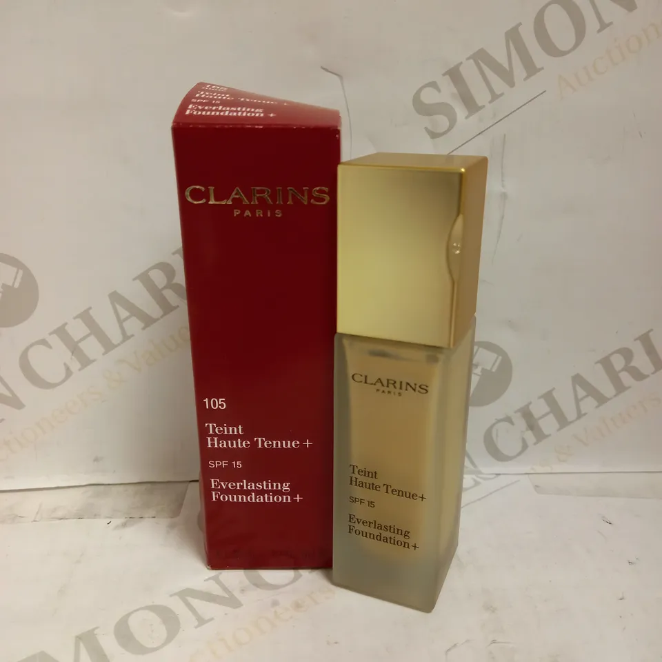 CLARINS EVERLASTING LIQUID FOUNDATION+ 30ML - 105 NUDE 