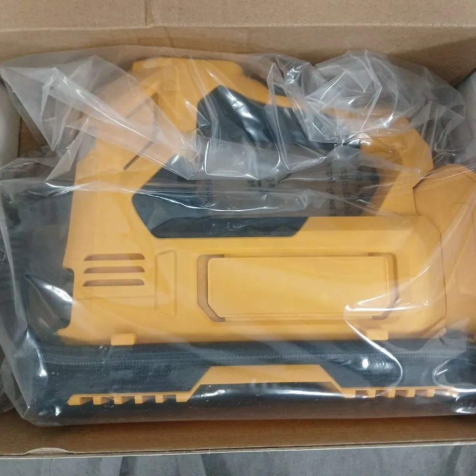 BOXED MULTIFUNCTIONAL AIR COMPRESSOR YD-9325 – YELLOW PORTABLE UNIT
