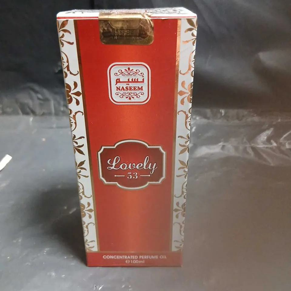 BOXED NASEEM LOVELY 53 CONCENTRATED PERFUME OIL 100ML