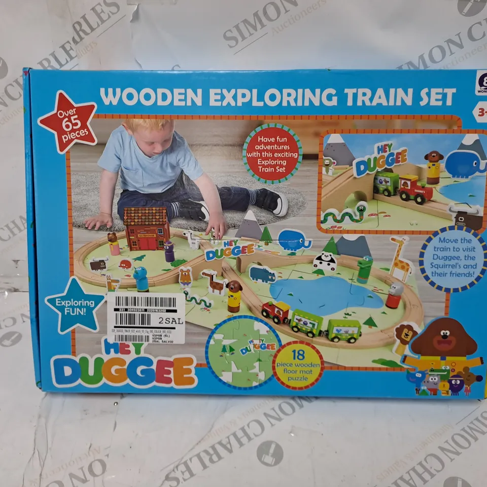 BOXED AND SEALED HEY DUGGEE TRAIN SET  RRP £29.99