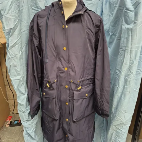 FAIRFAX & FAVOR THE CRESSIDA RAIN COAT, NAVY, UK 12 (MEN'S)