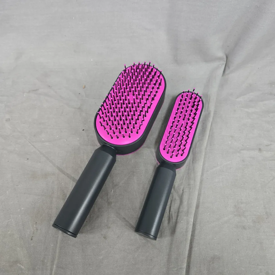 BLISS & BEYOND CLEAN GLIDE 2-PIECE SELF CLEANING BRUSH SET 