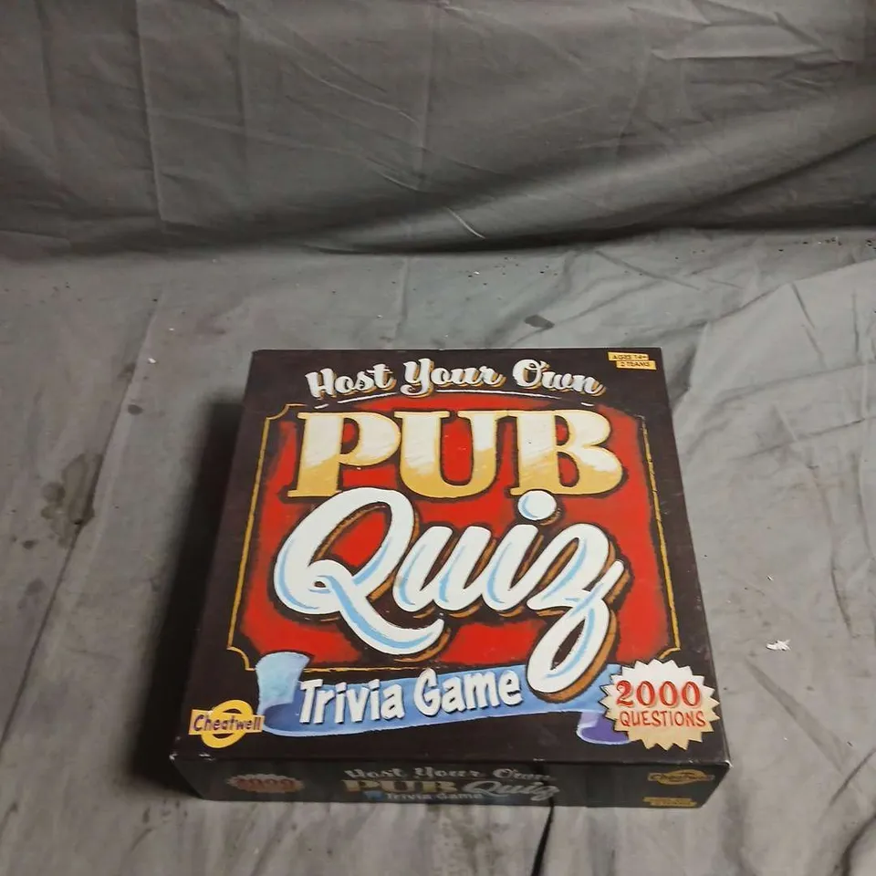 CHEATWELL HOST YOUR OWN PUB QUIZ TRIVIA GAME – 2000 QUESTIONS (BOXED)