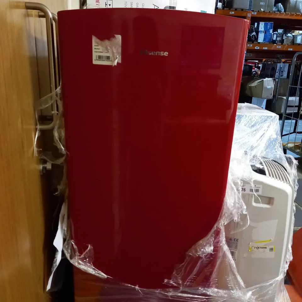 HISENSE RED FREEZER