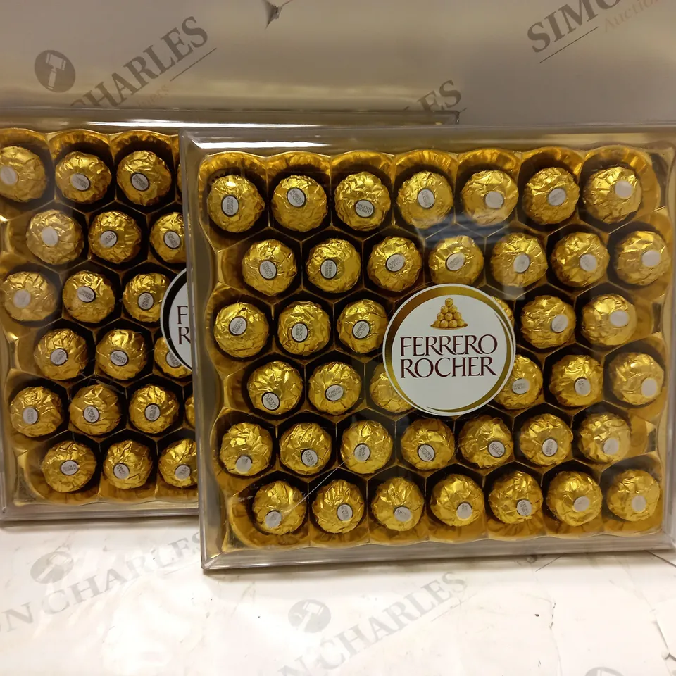 LOT OF 2 42-PIECE TRAYS OF FERRERO ROCHER