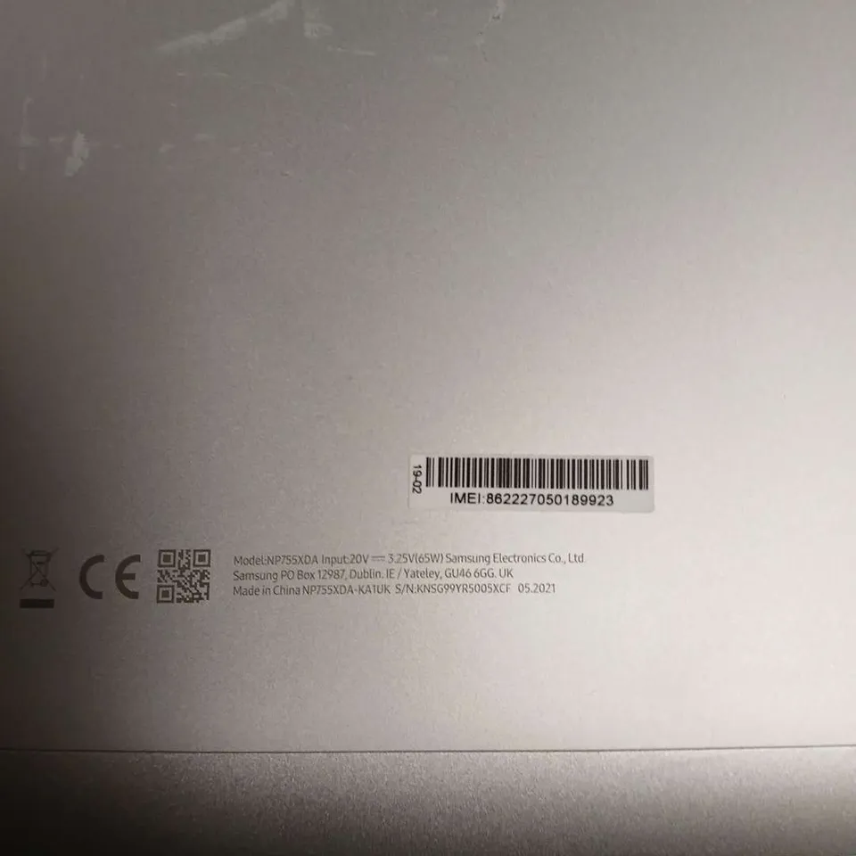 SAMSUNG GALAXY BOOK NP755XDA LAPTOP – SILVER
