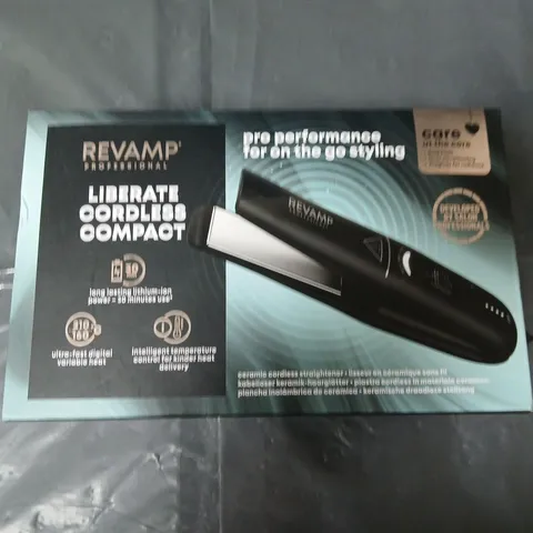 Revamp Professional Cordless Ceramic Hair Straightener ST-1700X-EU2