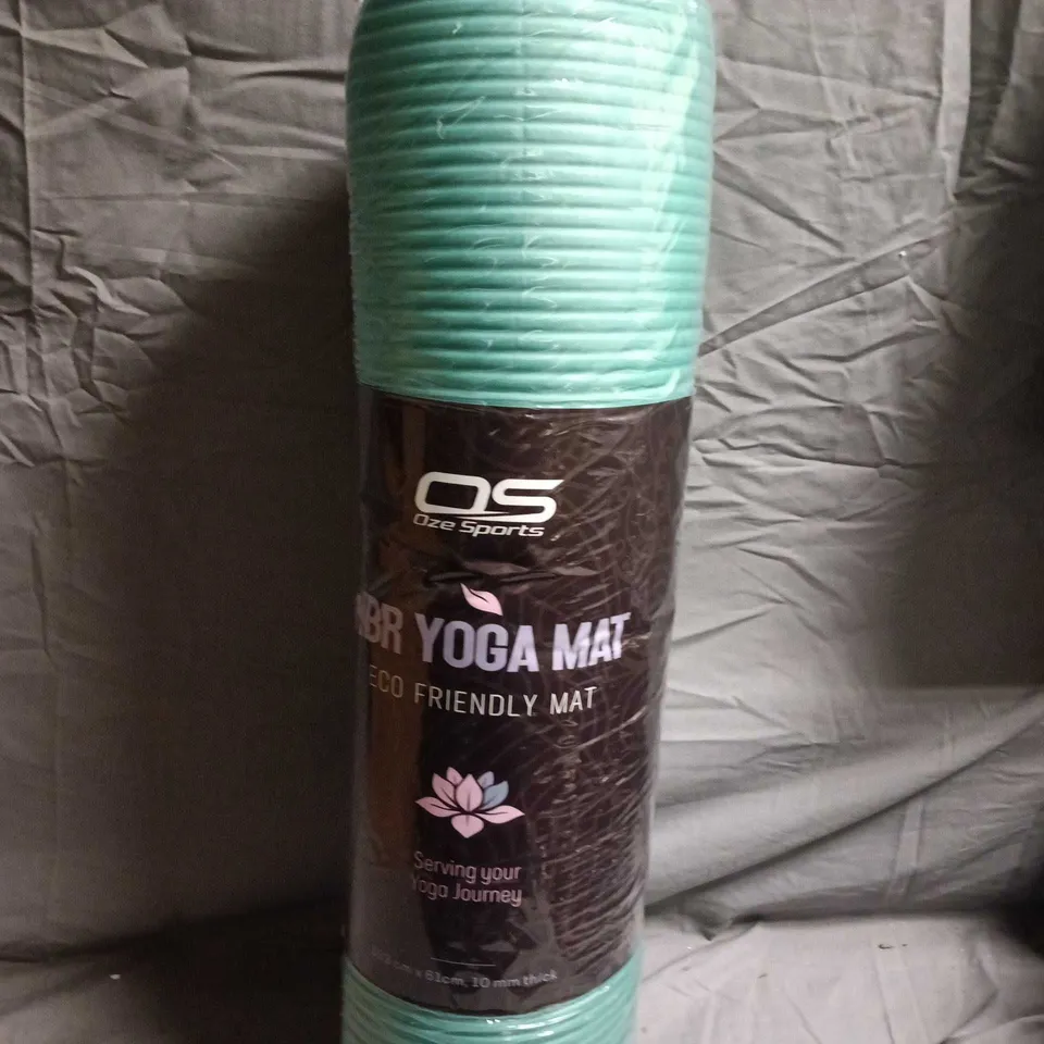 OZE SPORTS YOGA MAT – ECO FRIENDLY, TEAL