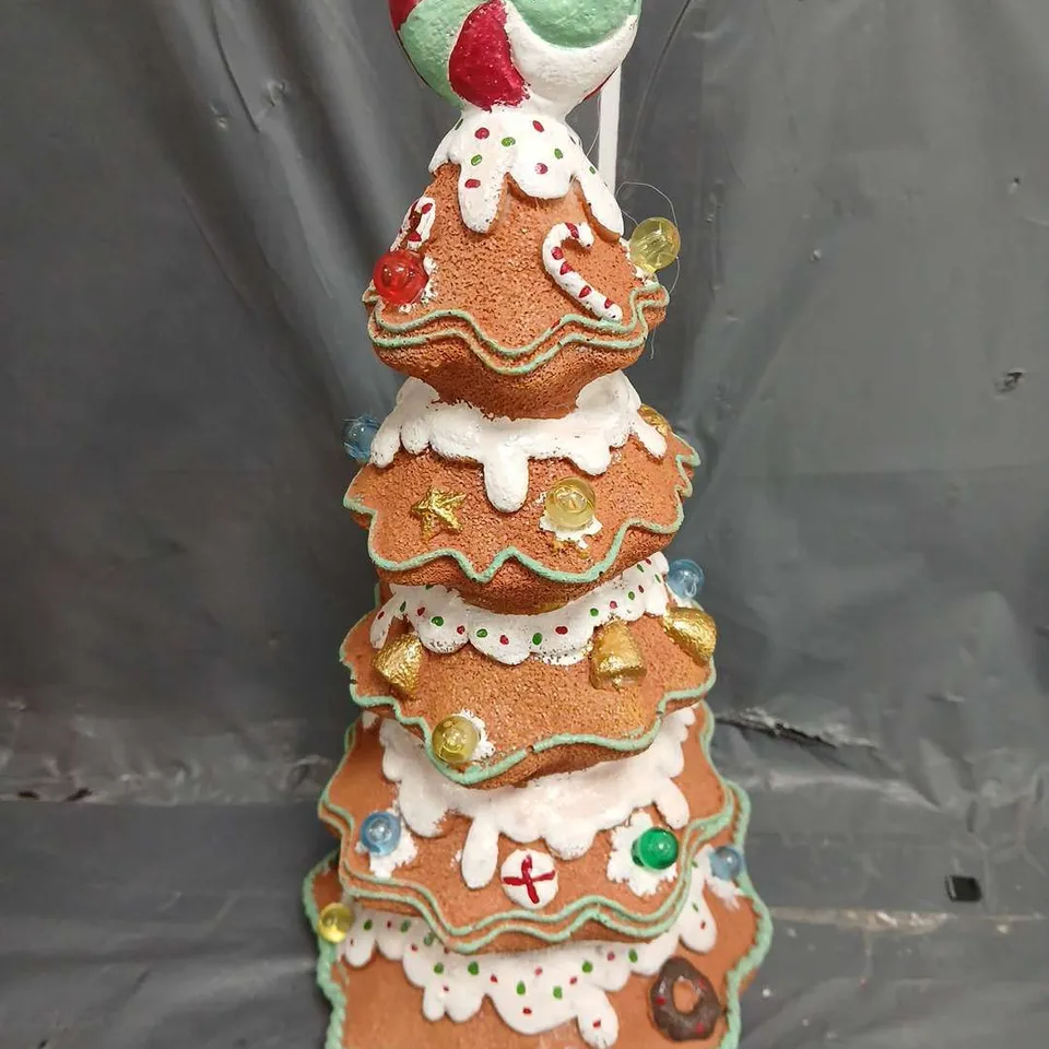 LED GINGERBREAD TREE CHRISTMAS DECORATION