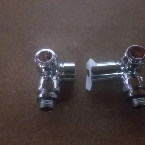 CORNER VERTICAL 2 PIECE RADIATOR VALVE 