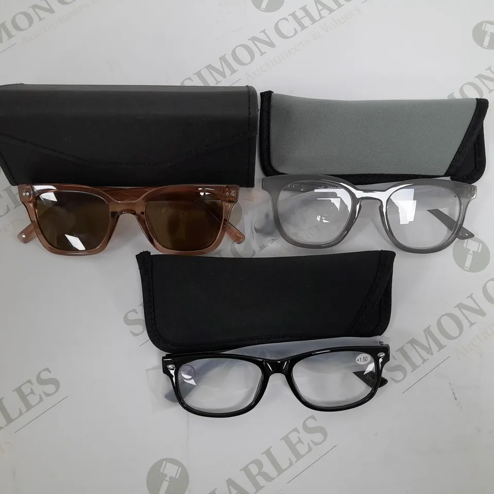 BOXED HUMMINGBIRD POLARISED SUNGLASSES & READER 3PC SET