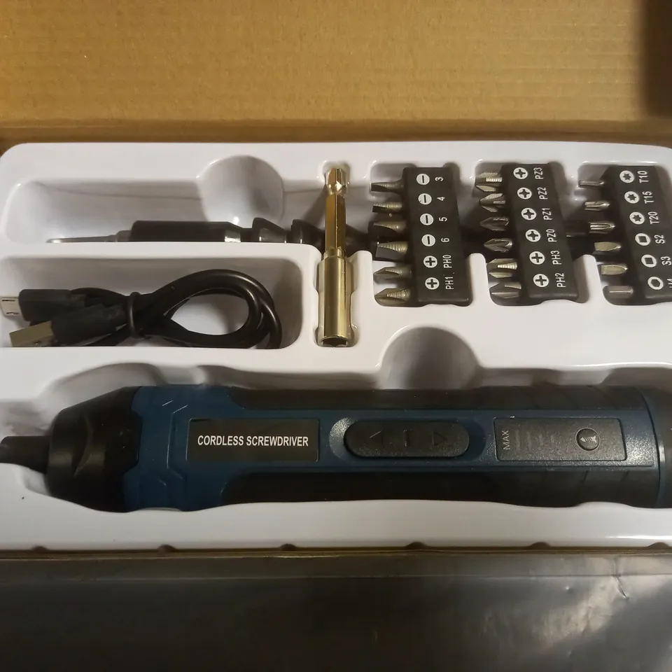 BOXED LI-ION CORDLESS SCREWDRIVER