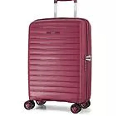 ROCK LUGGAGE PALMA CABIN CASE - BURGUNDY