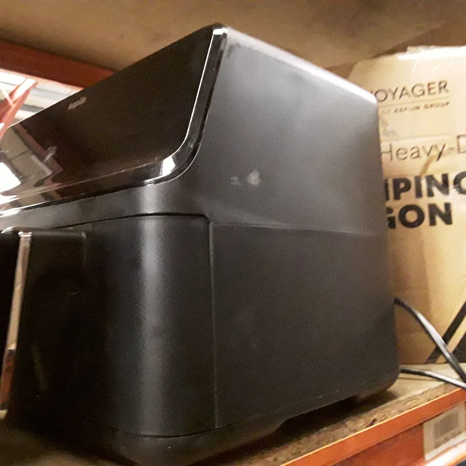 UNBOXED KEPLIN AIR FRYER WITH DUAL COOKING ZONES BLACK COLOUR