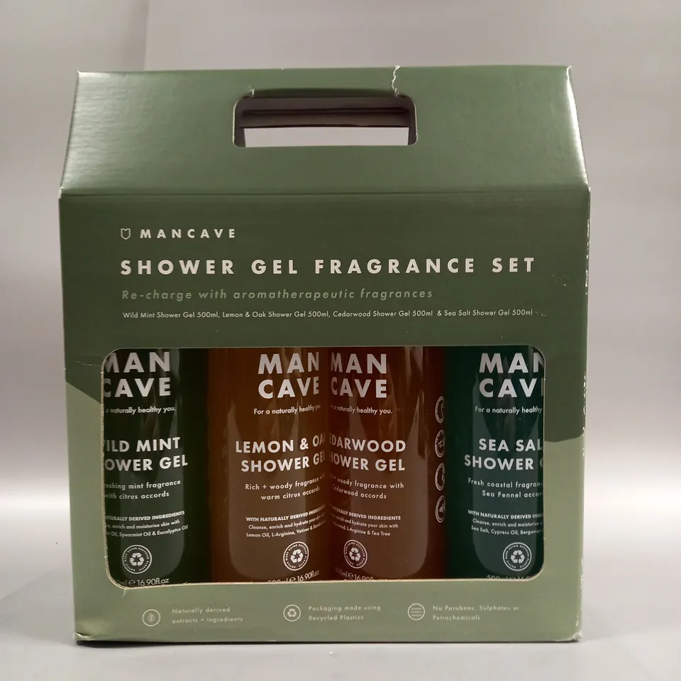 MANCAVE SHOWER GEL FRAGRANCE SET 