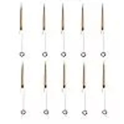 HOME REFLECTIONS SET OF 10 HANGING TREE CANDLES