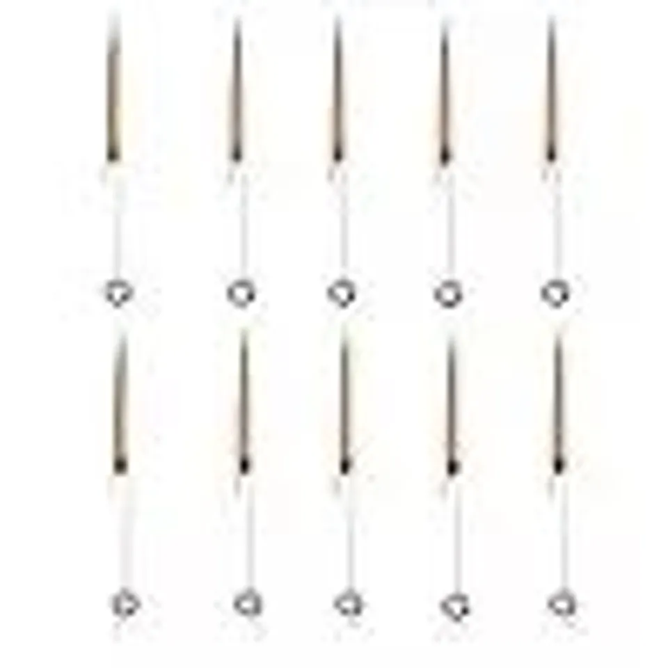 HOME REFLECTIONS SET OF 10 HANGING TREE CANDLES