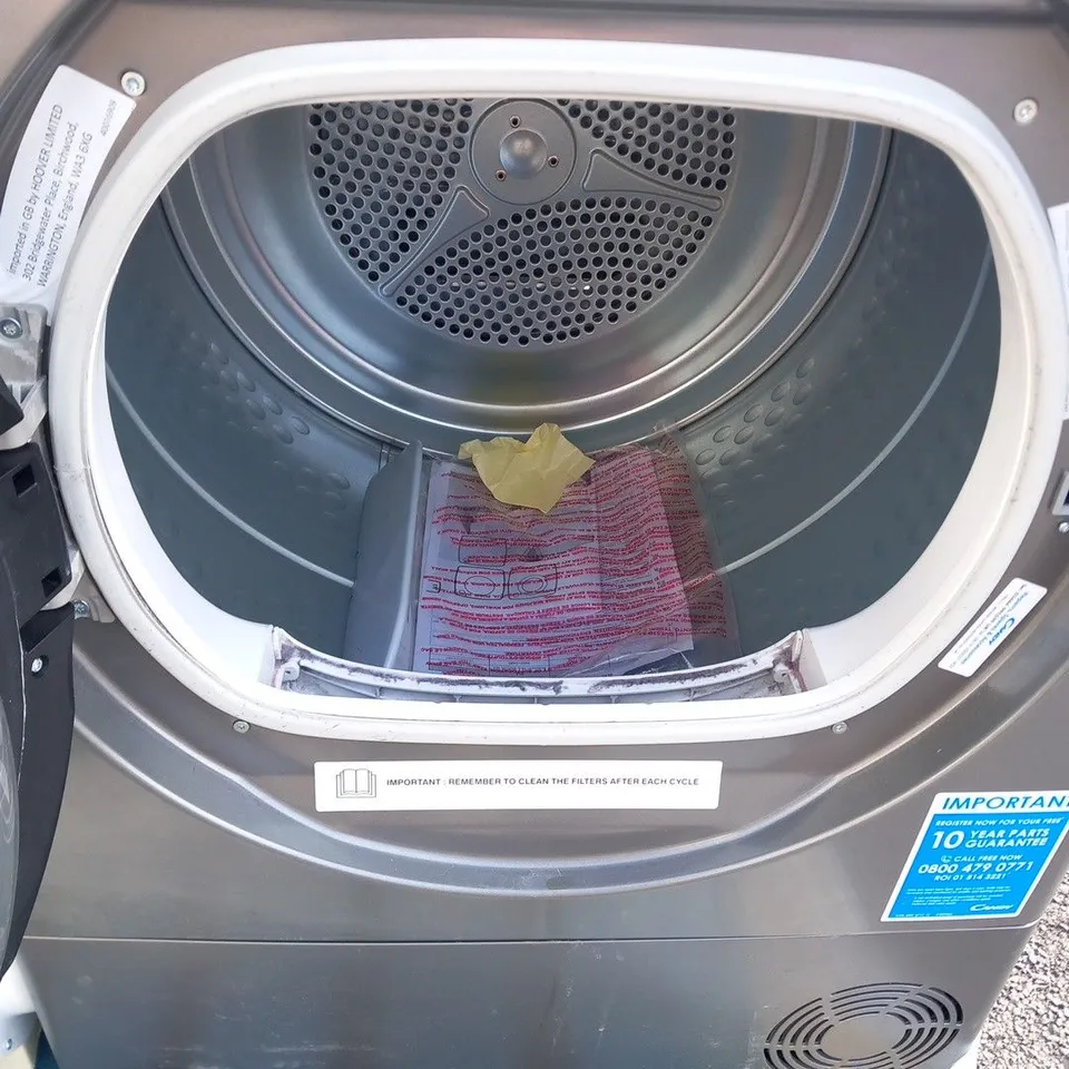 CANDY CSOEC10DCGR80 FREESTANDING CONDENSER TUMBLE DRYER