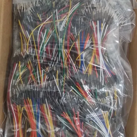 6 BOXED BREADBOARD JUMPER WIRES APPROXIMATELY 300 PIECE