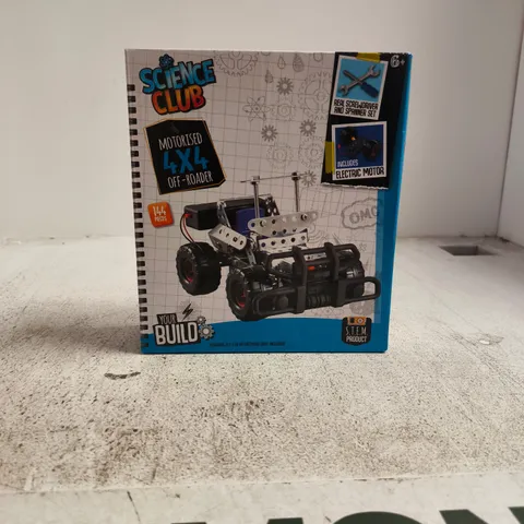 SCIENCE CLUB MOTORISED 4X4 OFF ROADER S.T.E.M PRODUCT TOY