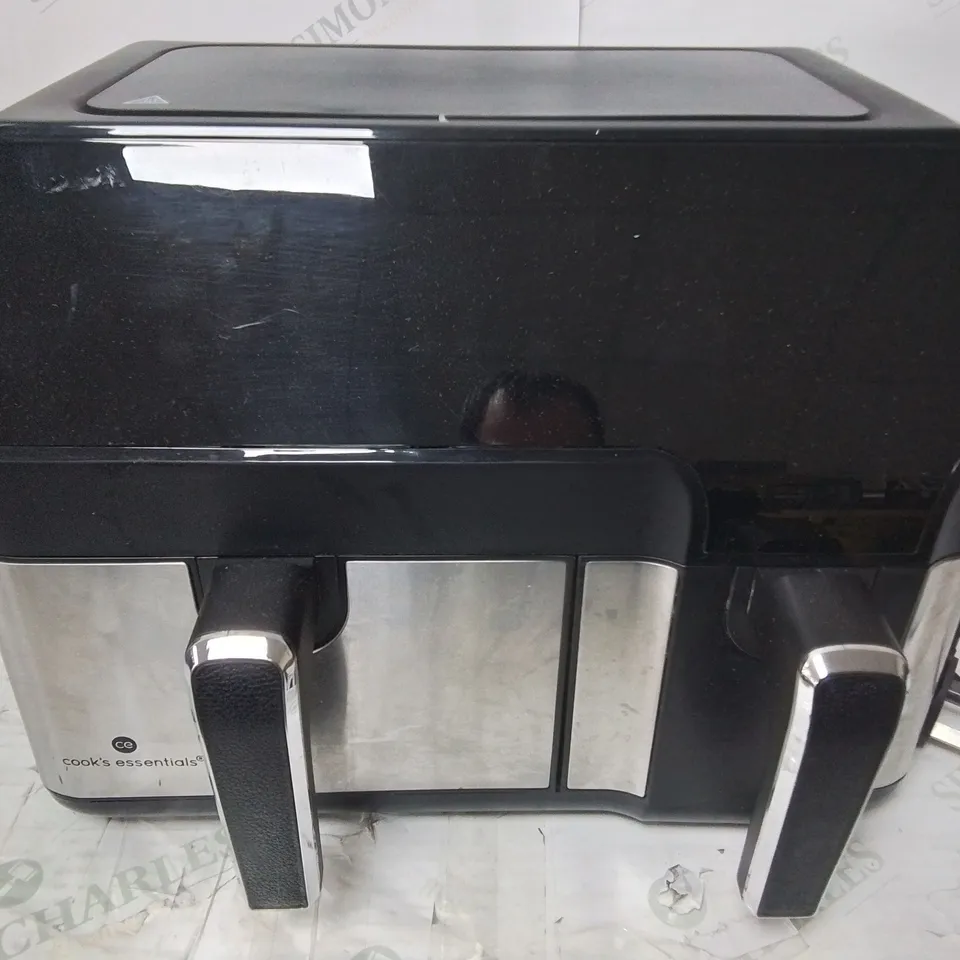 COOKS ESSENTIALS DUAL ZONE AIR FRYER