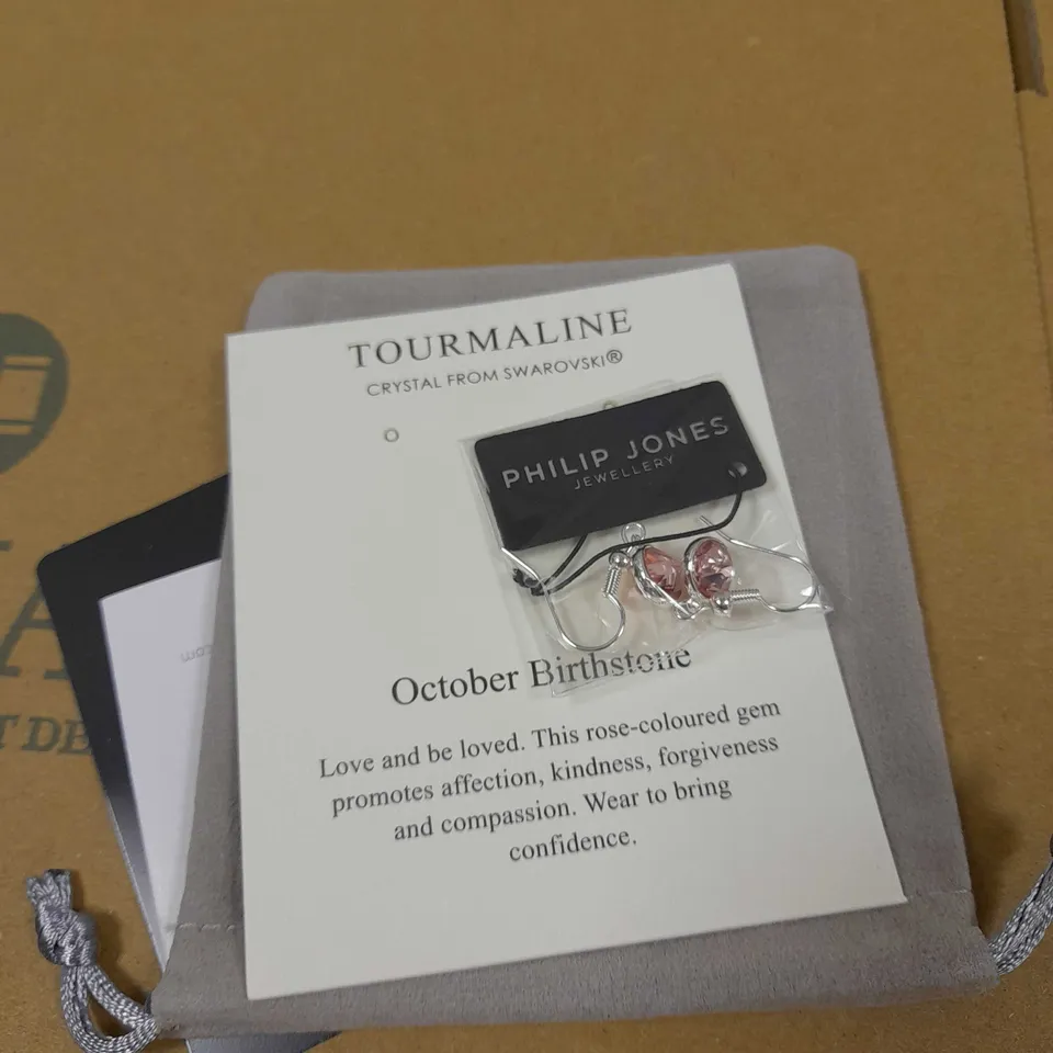 PHILIPS JONES TOURMALINE OCTOBER BIRTHSTONE 