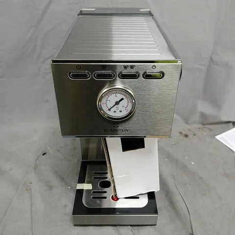 BOXED KLARSTEIN PAUSA ESPRESSO MAKER